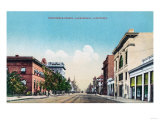 View of Nineteenth Street - Bakersfield  CA