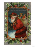 Wishing You a Merry Christmas - Santa Marching