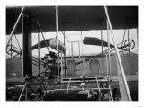 Wright Brothers Plane with Pilot and Passenger Seats Photograph - Dayton  OH