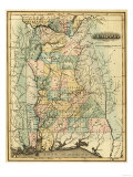 Alabama - Panoramic Map - Alabama