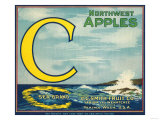 Sea Apple Label - Yakima  WA