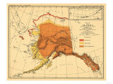 Alaska - Bear Population State Map