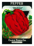 Pepper Seed Packet