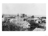 Aerial View of the Town - Waukon  OK