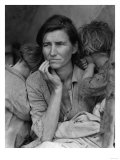 "Migrant Mother" Pea Picker in California Photograph - Nipomo  CA