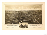 Antwerp  New York - Panoramic Map - Antwerp  NY