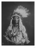 Weasel Tail Piegan Indian Native American Curtis Photograph