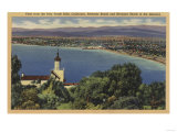 View of Redondo & Hermosa Beaches  California - Palo Verde Hills  CA