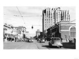 Yakima  WA Main Street View Photograph - Yakima  WA