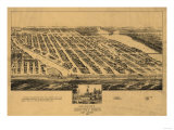 Asbury Park  New Jersey - Panoramic Map