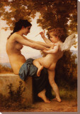 Girl Defending Herself Against Love