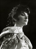 Maria Callas as Floria in Tosca  the Most Renowned Opera Singer of the 1950s