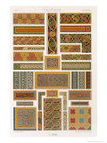 Celtic Style  Plate XXXVIII from Polychrome Ornament  Engraved by Painleve  c1869