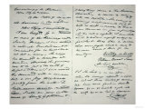 The Victory of Death Letter Written by the Alamo Commander William Barret Travis  1836