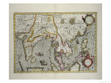 Indian Subcontinent to Philippines by Indonesian Archipelago and the Malay Peninsula  c1600