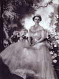 Her Majesty Queen Elizabeth  the Queen Mother  in Tiara and Gown  4 August 1900 - 30 March 2002