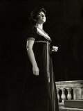 Maria Callas as Floria in Tosca  the Most Renowned Opera Singer of the 1950s