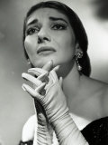 Maria Callas as Floria in Tosca  the Most Renowned Opera Singer of the 1950s