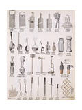 Kitchen Utensils  from a Trade Catalogue of Domestic Goods and Fittings  c1890-1910