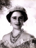 Her Majesty Queen Elizabeth  the Queen Mother  in Tiara and Gown  4 August 1900 - 30 March 2002