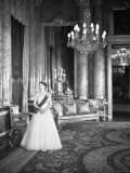 Portrait of Elizabeth II  Born 21 April 1926