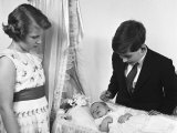 Princess Anne and Prince Charles with Prince Andrew  England