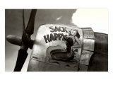 Nose Art  Sack Happy Pin-Up