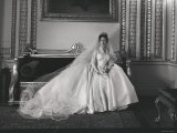 Portrait of the Late Princess Margaret on Her Wedding Day