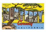 Greetings from Monterey  California