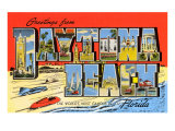 Greetings from Daytona Beach  Florida