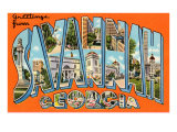 Greetings from Savannah  Georgia