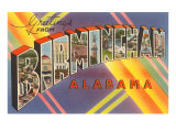 Greetings from Birmingham  Alabama