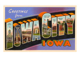 Greetings from Iowa City  Iowa