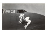 Nose Art  Pin-Up with Wrench