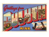 Greetings from Duluth  Minnesota