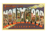 Greetings from Hollywood  California