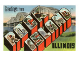 Greetings from Rock Island  Illinois