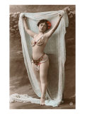Belly Dancer with Fabric
