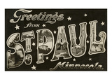 Greetings from St Paul  Minnesota