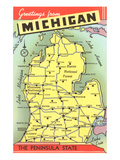 Map of Michigan