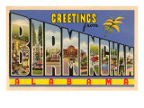 Greetings from Birmingham  Alabama