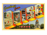 Greetings from Boise  Idaho