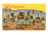Greetings from Missouri