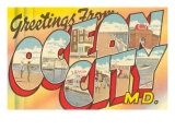 Greetings from Ocean City  Maryland