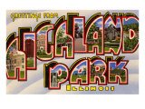Greetings from Highland Park  Illinois