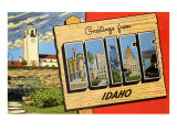 Greetings from Boise  Idaho