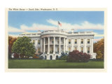 South Side  White House  Washington  DC