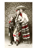 Mexican Family in Native Garb