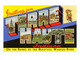 Greetings from Terre Haute  Indiana