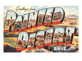 Greetings from Painted Desert  Arizona